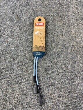 Chums 12309 Waxed Cotton Lightweight Eyewear Sunglasses Retainer - Blue NEW